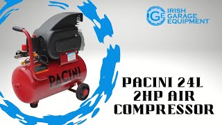 Small but mighty the 24 litre air compressor by Pacini [upl. by Parris]