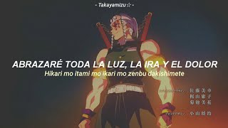 Kimetsu no Yaiba S2 Yuukakuhen Arc OP Full AMV 『Zankyou Sanka  Aimer』 Sub Español  Romaji [upl. by Lin]