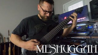 Meshuggah  New Millenium Cyanide Christ full guitar cover [upl. by Nej]