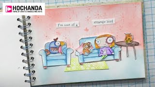 AALL amp Create Stamping and Paper Crafts with Leonie Pujol at Hochanda [upl. by Nalor]