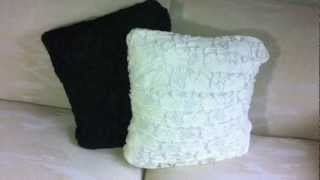 DIY Stylish Pillows No Sewing Required [upl. by Anihpesoj]