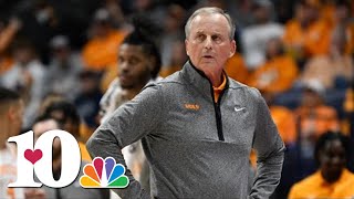 Tennessee mens basketball coach Rick Barnes speaks after Kentucky win [upl. by Sayre]