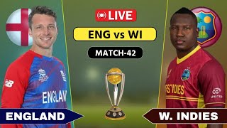 West Indies vs England Live World Cup  WI vs ENG Live  T20 World Cup 2024 cricket [upl. by Hewitt872]