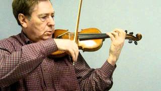 Dr Peter Zaret Playing the Seitz Concerto No 5 on a 12 size Andreas Borelli Violin [upl. by Nylehtak]