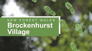 New Forest walks Brockenhurst village [upl. by Josselyn]