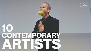 The Top 10 Contemporary Artists in 2022 [upl. by Aikaj]