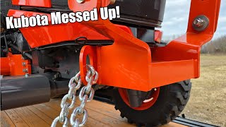 The One Part Kubota Forgot About JU Fabworks Tie Down Points Installation [upl. by Megan]