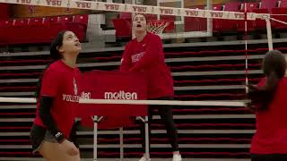 Micd Up with YSU Volleyball Coach Riley Jarrett [upl. by Meridel]