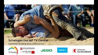 LIVE  GlarnerBündner Kantonalschwingfest 2018 [upl. by Remus]