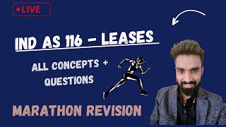 Ind As 116 Leases  Revision  All Concepts  Questions  CA Final FR  Pratik Jagati [upl. by Gustaf]