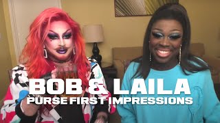 Bob The Drag Queen amp Laila McQueen  Purse First Impressions  RPDR AllStars 6 EP9 Drag Tots [upl. by Mathre650]