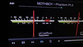 Updated design of White and Red meters Picoreplayer PeppyMeter [upl. by Itsirc229]