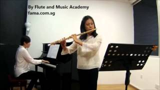 Flute ABRSM Grade 4 20142017 A3 Mozarts Menuetto and Trio from Flute Quartet in A K298 [upl. by Enyrehtac]