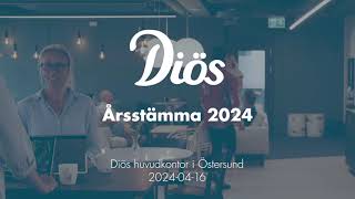 Diös årstämma 16 april 2024 [upl. by Ahsemo]