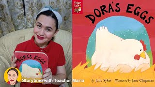 Kids Stories  Doras Eggs  Storytime Board Books  Storytelling  Learn English [upl. by Kevina939]