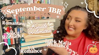 TBR Jar Chooses My September TBR📚✨🍄Romantasy🧚🏻‍♀️Spicy Romance❤️‍🔥Dark Mafia Romance🔪YA Romance💕 [upl. by Childs]