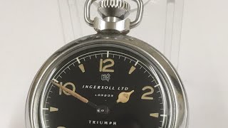 Ingersoll Triumph pocket watch [upl. by Margreta]