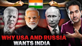 Why USA amp RUSSIA Both Desperately Want INDIA [upl. by Arimihc]