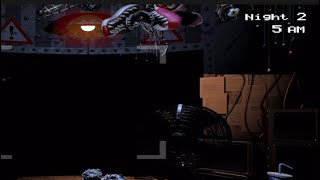 Mangle jumpscare just as it turns to 6 am [upl. by Herwick]