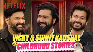 Vicky amp Sunny Kaushals MOST RELATABLE Childhood Tales 🤣 TheGreatIndianKapilShow [upl. by Allegna]