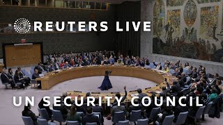 LIVE UNSC votes on resolution that calls for humanitarian pause in Gaza [upl. by Shriver]