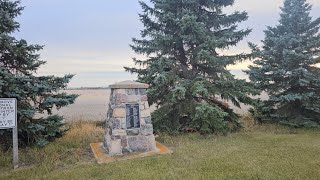 Balcarres Saskatchewan Cemetery memorial [upl. by Anilatak]