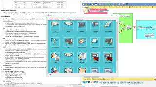 CCNA v6 Packet Tracer 3612 Skills Integration Challenge [upl. by Harad120]