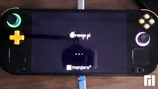 Installing Manjaro Gaming Edition on the OrangePi Neo Prototype [upl. by Ademla541]