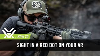 How to Sight In a Red Dot on your AR [upl. by Bolitho]