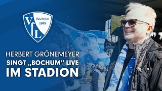 Herbert Grönemeyer singt quotBochumquot live im Stadion [upl. by Arrak226]