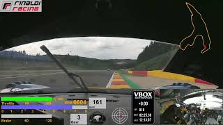 Onboard Spa Ferrari 296 GT3 GTWC Spa 24 Hourd [upl. by Nabe98]