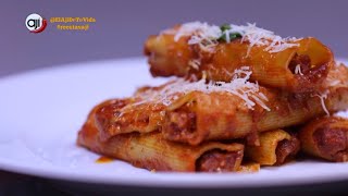 Receta de CANELONES RELLENOS DE POLLO  Ají [upl. by Drarrej]