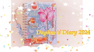 【紙物好き】Daphnes Diary 2024 [upl. by Iroc141]