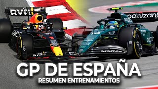 ALONSO PERSIGUE a VERSTAPPEN en un APRETADO DÍA en BARCELONA  PRÁCTICAS GP de ESPAÑA  F1 2023 [upl. by Baylor]