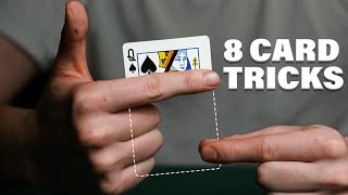 8 EASY Card Tricks Anyone Can Do  Revealed [upl. by Libnah]