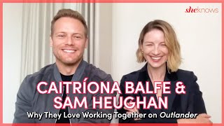 Outlanders Sam Heughan and Caitriona Balfe Play IfThen [upl. by Yengac530]