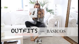 5 OUTFITS con BÁSICOS para diario  BARTABACTV [upl. by Hartill260]