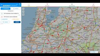 Viamichelin routeplanner  Route maken [upl. by Zeba]