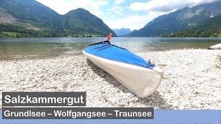 Drei Seeperlen Wolfgangsee Grundlsee und Traunsee im Salzkammergut [upl. by Ahsiloc]