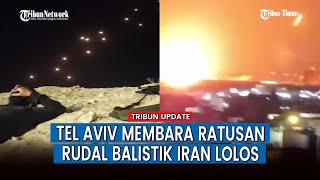 Iran Menggila Serangan Rudalnya Bikin Tel Aviv Berdarah Puluhan Orang Tumbang [upl. by Laval816]