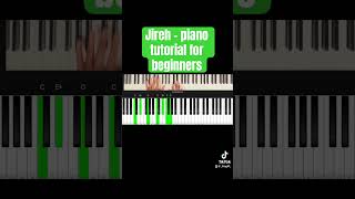 Jireh piano tutorial jireh maverickcitymusic gospel [upl. by Lateehs]