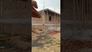 40 by 40 feet ka ghar slab casting tak kaam complete ho gya viralvideo [upl. by Alrac]