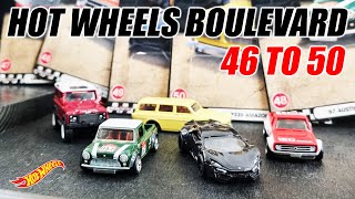 Hot Wheels Boulevard 46 to 50 Unboxing and Review [upl. by Austreng341]