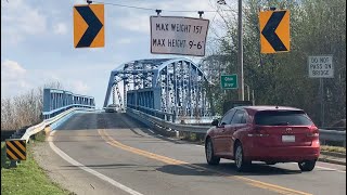 The Brookport Bridge One of the Scariest Bridges in America [upl. by Narib]