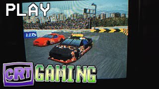 Andretti Racing for Sega Saturn CRT Gaming [upl. by Alphonsa]