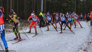 BIATHLON OBERHOF 2015 ᴴᴰ [upl. by Aetnahc70]