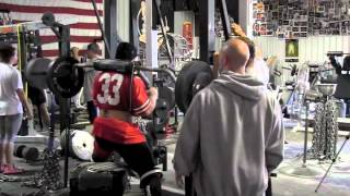 Eliteftscom  High Box Squat Chain Band UpSet [upl. by Meagan]