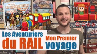 Jeu 59  Les Aventuriers du Rail  Mon Premier Voyage [upl. by Sands]