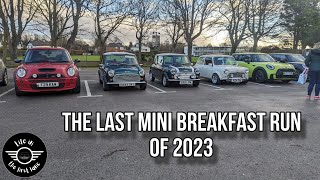 Wirral Minis  December Breakfast Run  Classic Mini Teddy [upl. by Grannias]