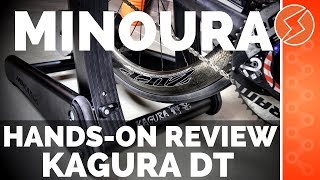 Minoura Kagura DT Wheelon Smart Bike Trainer Review [upl. by Eolc]